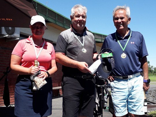 vítězové 18 jamek Open Golf Resort Lipiny